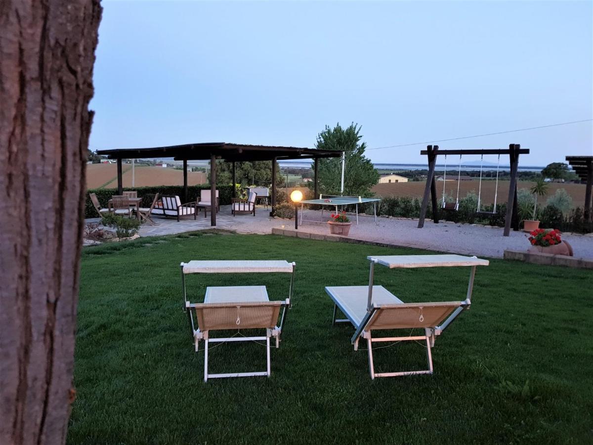 Agriturismo Diaccia Botrona กาส์ตีจลิโอเน เดลลา เปสกายา ภายนอก รูปภาพ
